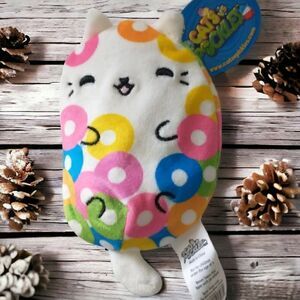 Cats vs Pickles Series 2 Loopy Plush Bean Bag Fruit Loop #199 Food Squad Tags.